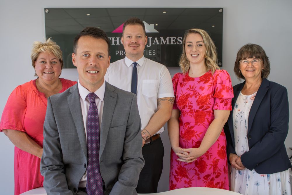 Photo of team at Anthony James Properties